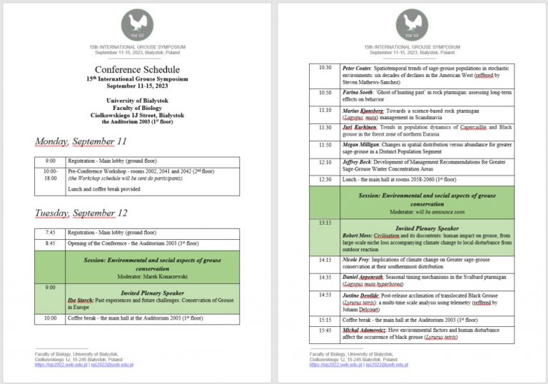 Program Konferencji (05.09.2023)